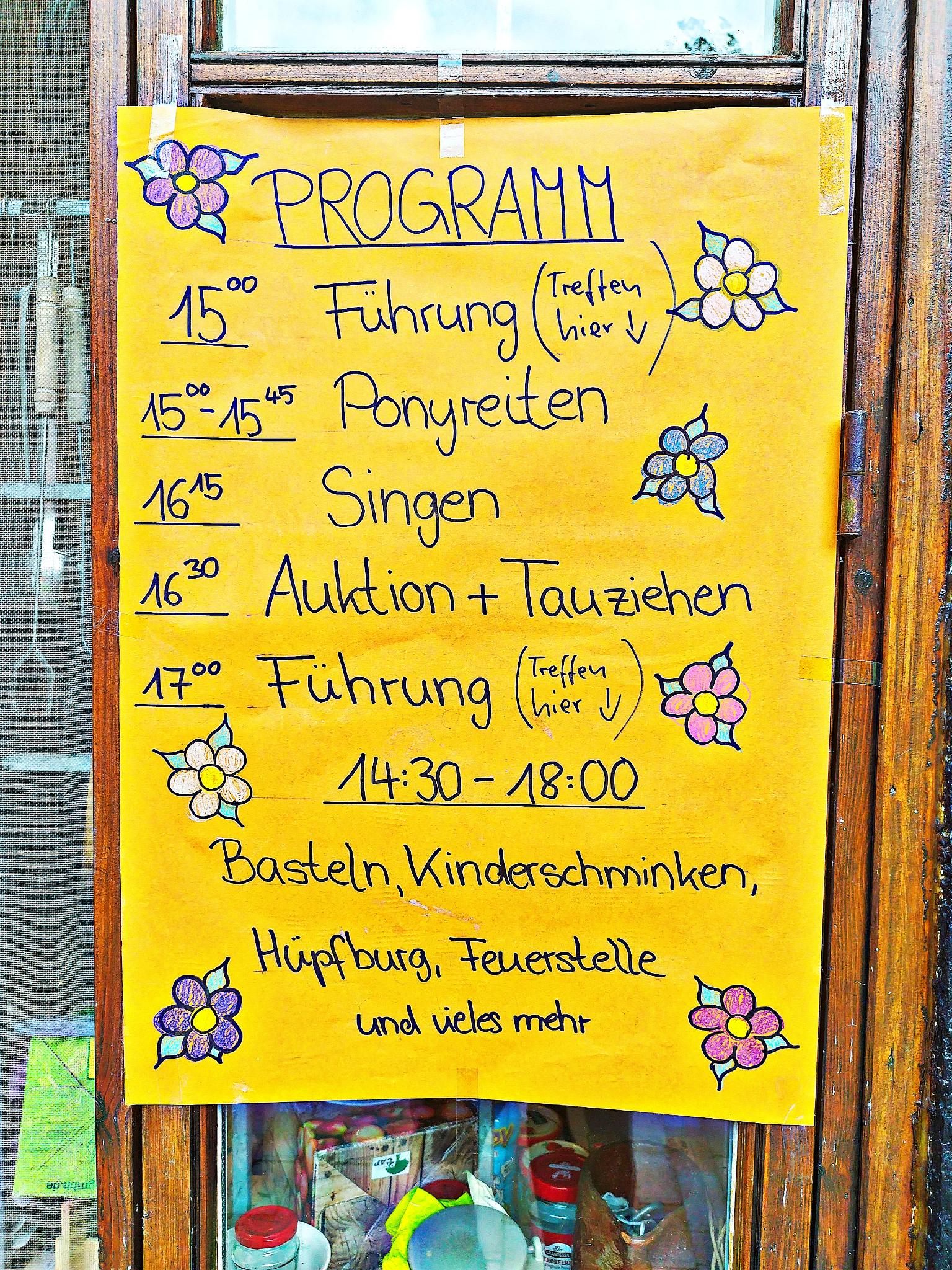 Volles Programm